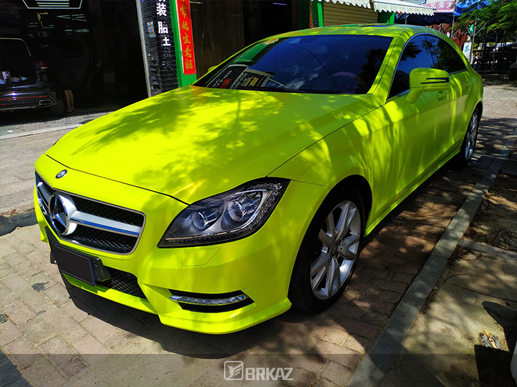电光嫩芽绿×奔驰 CLS300