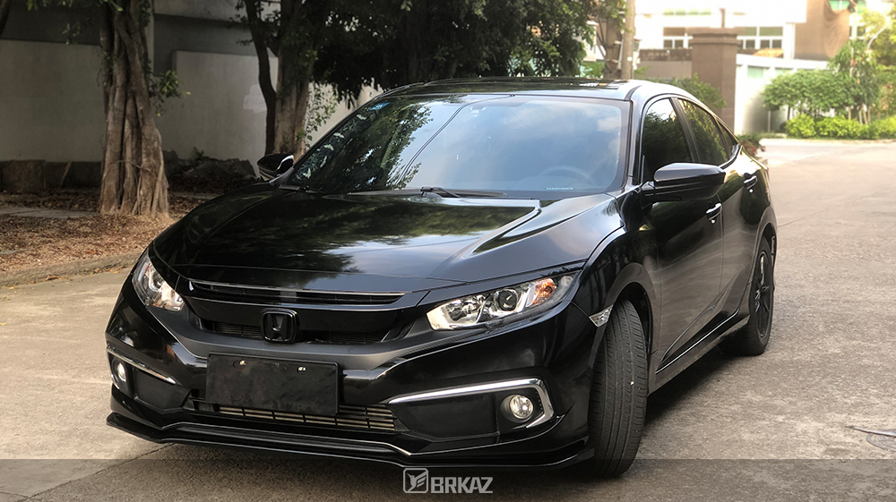 超亮金属黑×本田 思域