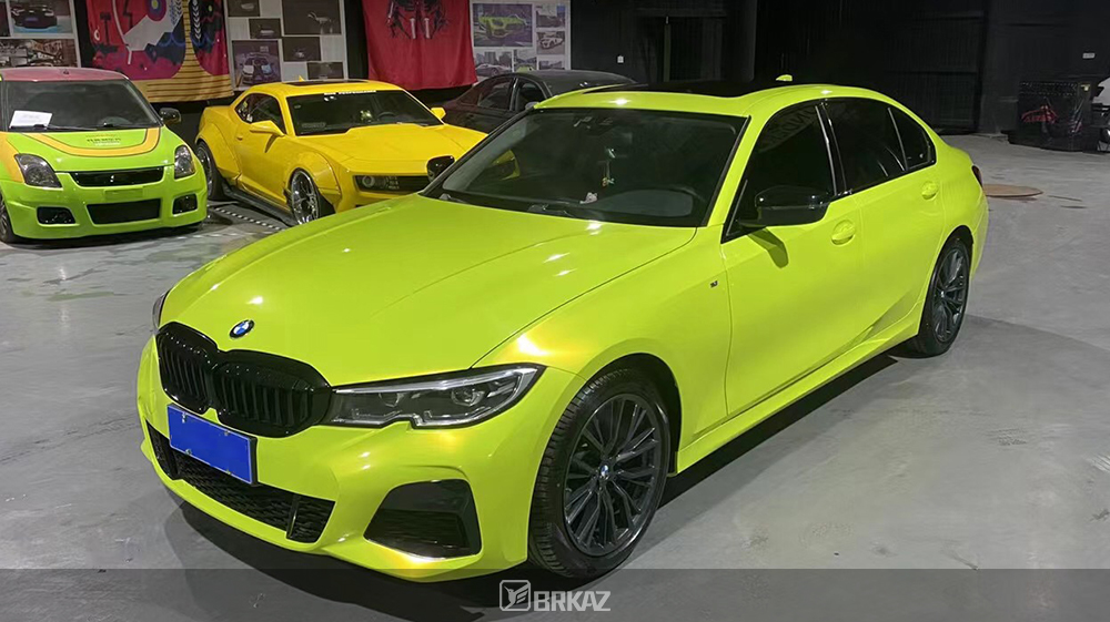 幻彩荧光黄×宝马 3系