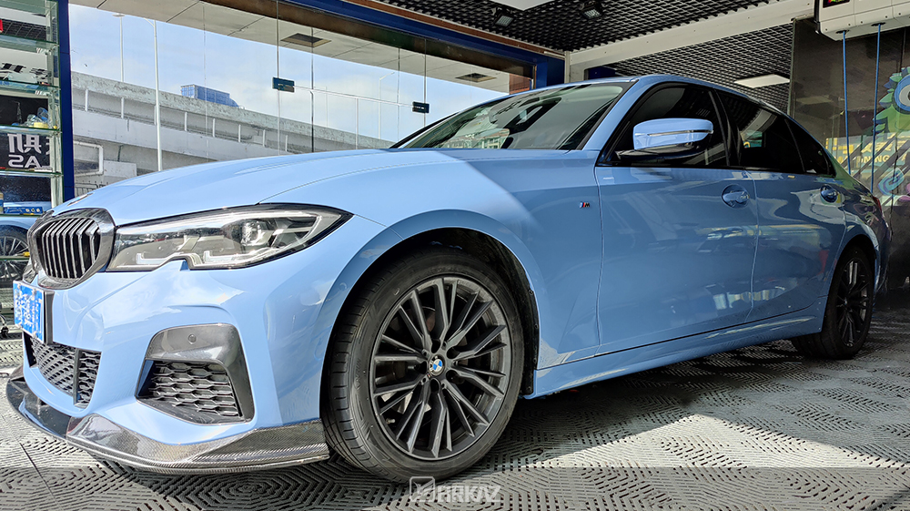 水晶瓷器蓝×宝马 3系